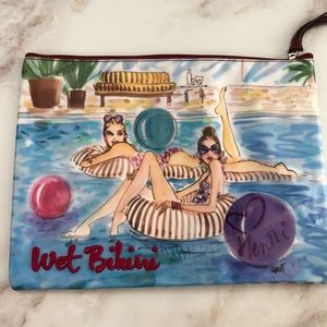 Henri Bendel Wet Bikini Bag w Dustbag